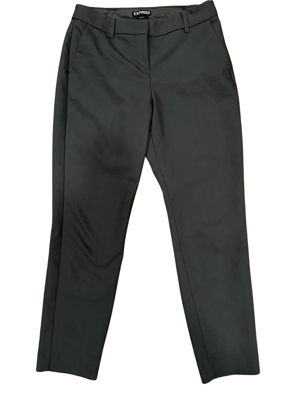 Express Women’s Dress Pants in Dark Gray-Green
